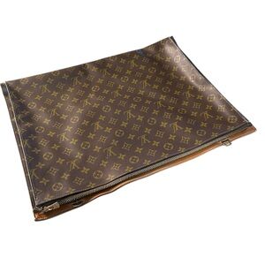 Vintage Louis Vuitton monogram garment bag insert